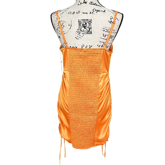 NWT $35 Wild Fable Yellow Mini Dress Size M - Picture 4 of 9